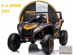 DĚTSKÁ EL. BUGGY RACING 2 MÍSTNÁ ZLATÁ