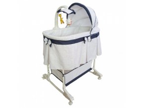MILLY MALLY Kołyska z pilotem SIMPLE GRAY