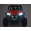 DĚTSKÁ ELEKTRICKÁ DVOUMÍSTNÁ BUGGY V TWIN 4X4 S 2.4G DÁLKOVÝM OVLÁDÁNÍM ,ČERVENÁ9