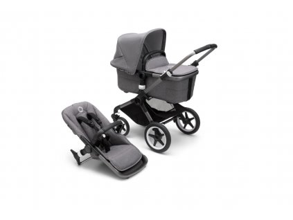 BUGABOO FOX3 COMPLETE GRAPHITE GREY MELANGE GREY MELANGE 1