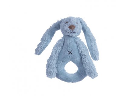 Happy Horse - Chrastítko králíček Richie sytě modré 
Velikost: 18 cm