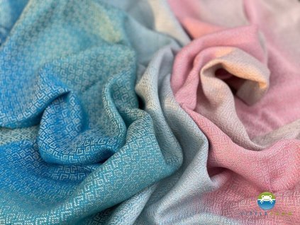 eng pl Little Frog jacquard wrap Lovely Elafonisi size 6 4 6 m 8359 1