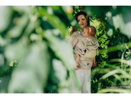 LennyLamb LennyHybrid rostoucí ergonomické nosítko Infinity - Golden Hour