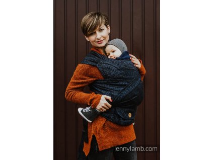 LennyLamb LennyHybrid rostoucí ergonomické nosítko Peackock´s Tail - Sublime