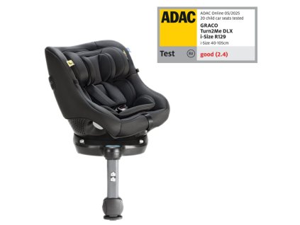 Graco autosedačka 40-105 cm Graco Turn2Me™ DLX R129 midnight
