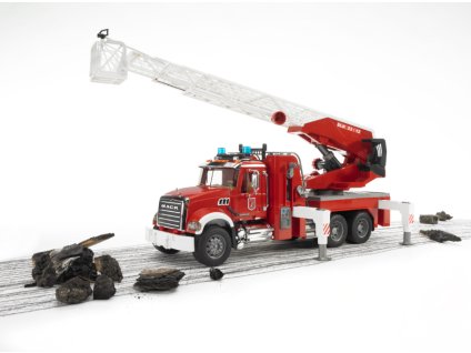 Bruder hasičské auto MACK granite