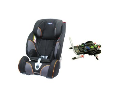 klippan triofix comfort black orange se zakladnou