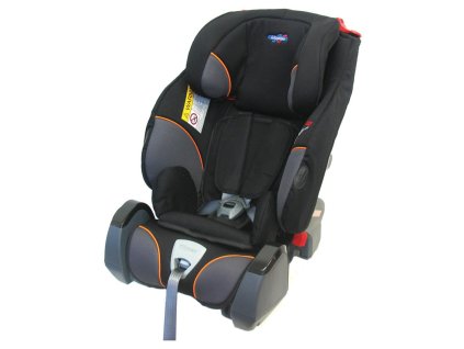 klippan triofix recline black orange