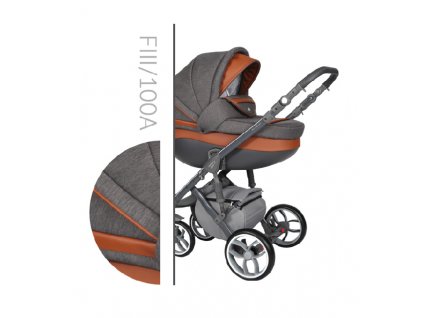 Kočárek BABY MERC Faster 3 Style - F3 100 2022