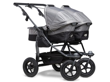 TFK kombinovaný kočárek Duo combi pushchair - air wheel grey
