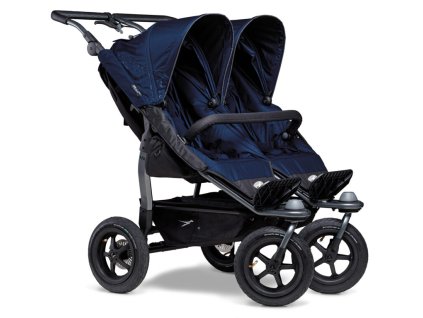 TFK sportovní kočárek Duo stroller - air wheel navy