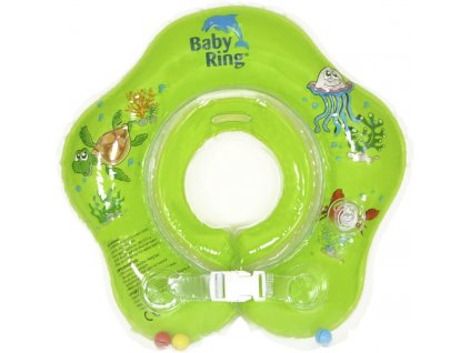 Baby Ring nafukovací kruh Baby Ring 0-24 měs. zelená