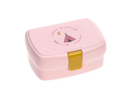 LÄSSIG KIDS svačinový box LÄSSIG Lunchbox Adventure 2025 tipi
