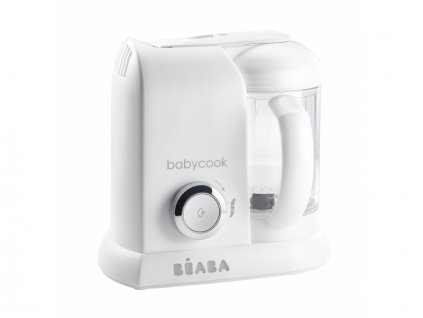 Beaba Parní vařič + mixér BABYCOOK White Silver