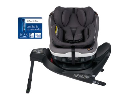 BeSafe autosedačka 40-105 cm BeSafe iZi Turn B i-Size metallic mélange
