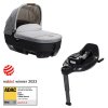 Joie hluboká korba a autosedačka 40 - 70 cm s i-Base™ Encore Joie calmi™ R129 2025 Signature carbon + i-Base™ Encore