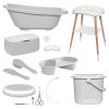 Bebe-Jou Digitální koupací sada Bébé-jou Sense Plus 9 dílná Light Grey