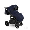 Dětský kočárek Camarelo Zeo-20 Tmavá modrá+zlatý detail 2023