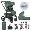 EASYWALKER SET XXL KOČÁREK KOMBINOVANÝ JIMMEY AIR PINE GREEN S PŘÍSLUŠENSTVÍM