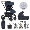 EASYWALKER SET XXL KOČÁREK KOMBINOVANÝ JIMMEY AIR INDIGO BLUE S PŘÍSLUŠENSTVÍM