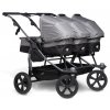 TFK kombinovaný kočárek pro trojčata Trio combi pushchair - air chamber wheel