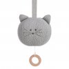 Lässig BABIES hudební hračka Knitted Musical 2023 Little Chums cat