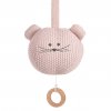 Lässig BABIES hudební hračka Knitted Musical 2023 Little Chums mouse