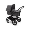 Kompletní kočárek Bugaboo Fox2 BLACK GREY MELANGE GREY MELANGE