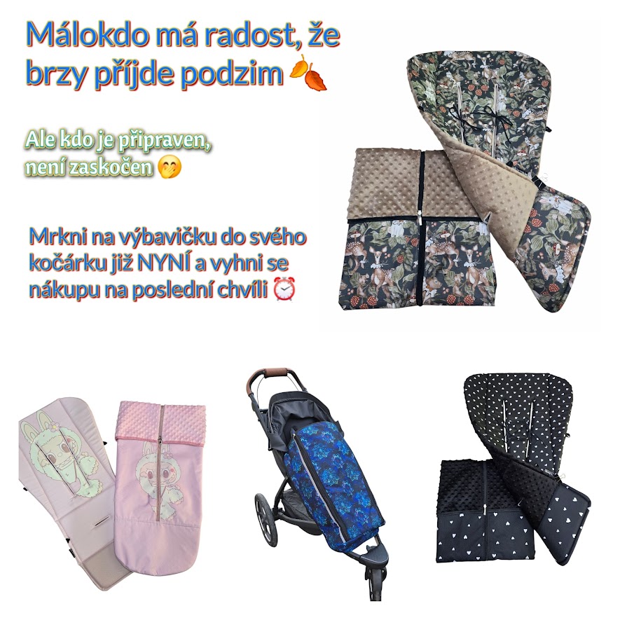 Podzimní doplňky na kočárky