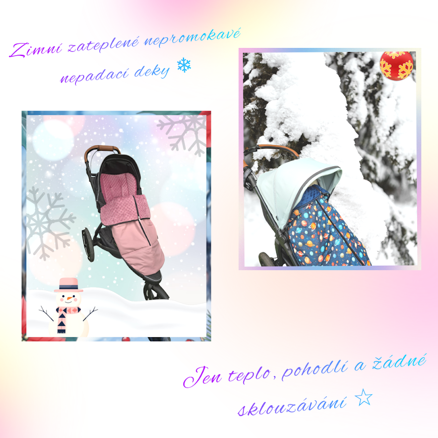 Zimní nepadací deky