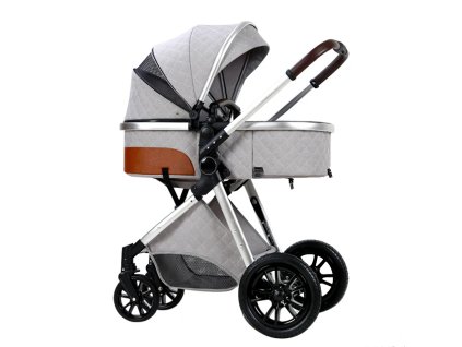 Kočík Luxury - Sivo-čierny