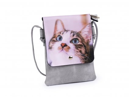 kabelka crossbody taška kočka s kočkou kočičí s kočkami mourovatá kotě