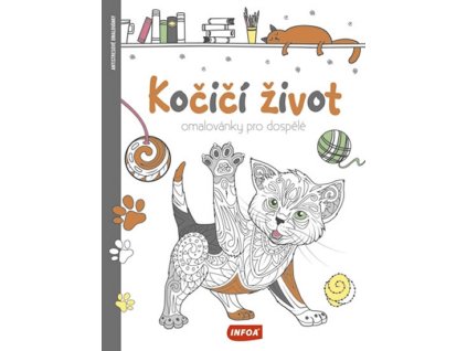 Omalovánky pro dospělé kočka I
