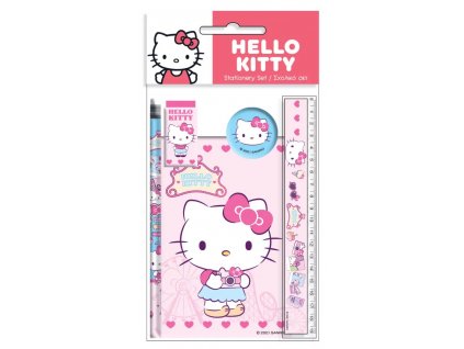 sada psacích potřeba školních kočka s kočkou kočičí s kočkami hello kitty