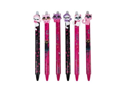 gelová propiska kočka s kočkou kočičí s kočkami kotě