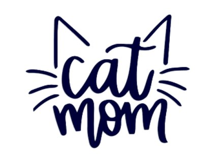 samolepka na auto kočka s kočkou kočičí s kočkami cat mom kočičí máma