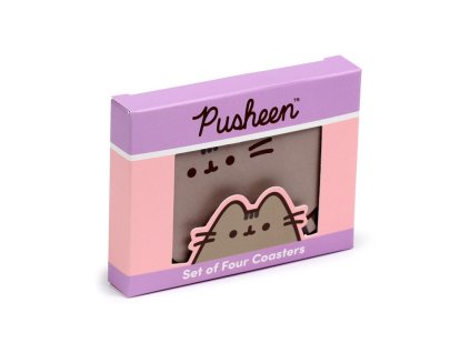 sada korkový podtácek kočka s kočkou kočičí s kočkami pusheen