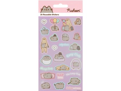 samolepky nálapky kočka s kočkou kočičí s kočkami pusheen