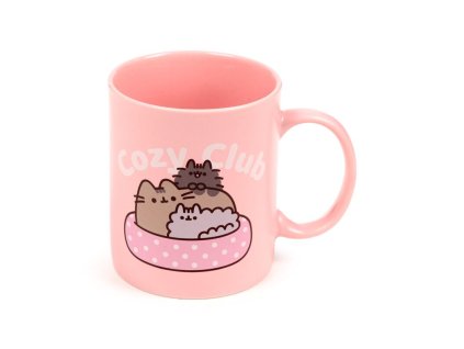 hrnek šálek hrneček kočka s kočkou kočičí s kočkami pusheen růžový 2