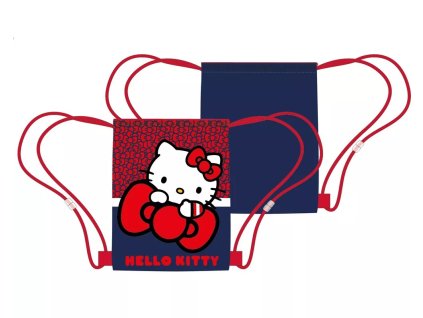 sportovní vak batok kočka s kočkou kočičíb s kočkami hello kitty