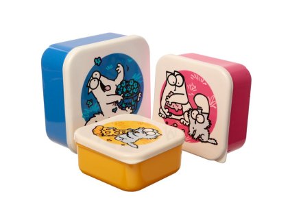 krabičky na jídlo simons cat sada set