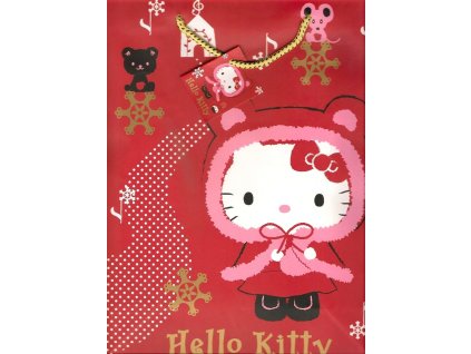 taška dárková hello kitty kočka kočičí kotě s kotětem