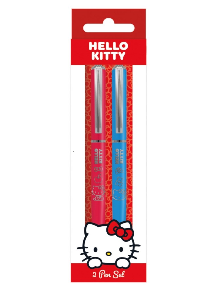 Sada 2 propisek s kočičkou Hello Kitty v dárkové krabičce