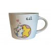 hrnek kočka s kočkou kočičí kreslený keramika 2