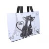 Malá nákupní taška se zamilovanými kočkami