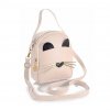 kabelka batůžek kočka s kočkou kočičí s kočkami uši nos vousky bílá