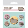 sada set souprava odznak placka badge kočka s kočkou kočičí s kočkami pusheen