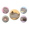 sada set souprava odznak placka badge kočka s kočkou kočičí s kočkami pusheen 2