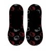 ponožky ťapky kočka s kočkou kočičí kočkami hello kitty černé