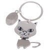 klíčenka kočka s kočkou kočičí s kočkami ocel